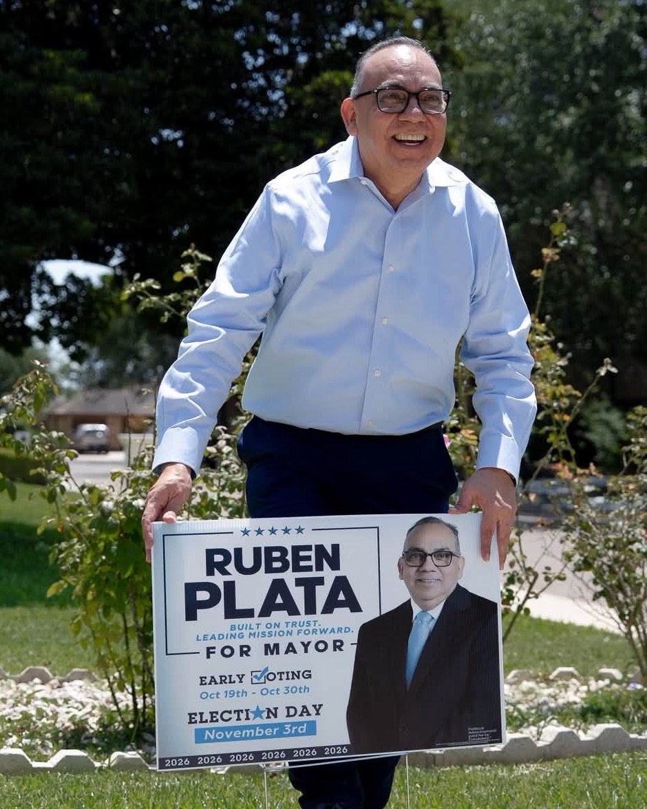 Ruben Plata, candidate for Mayor of Mission